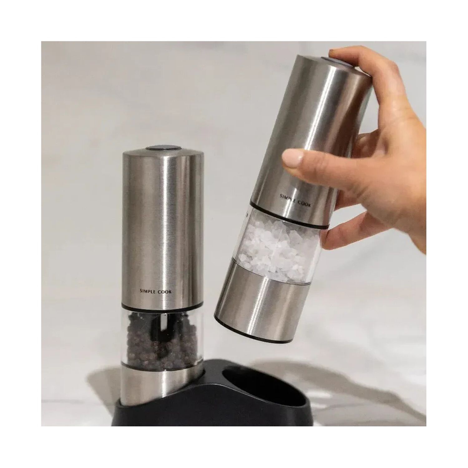 Salero Pimentero Recargable Power Spice Simplecook image number 3.0