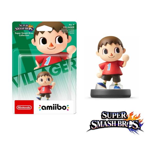 Amiibo Villager Aldeano Super Smash Bros