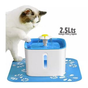 Dispensador De Agua Automatico Tipo Fuente Para Mascotas