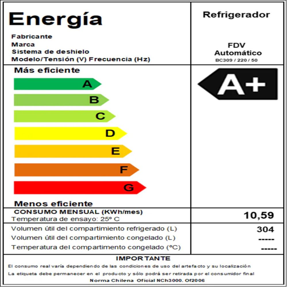 Refrigerador It Fdv Artic image number 6.0