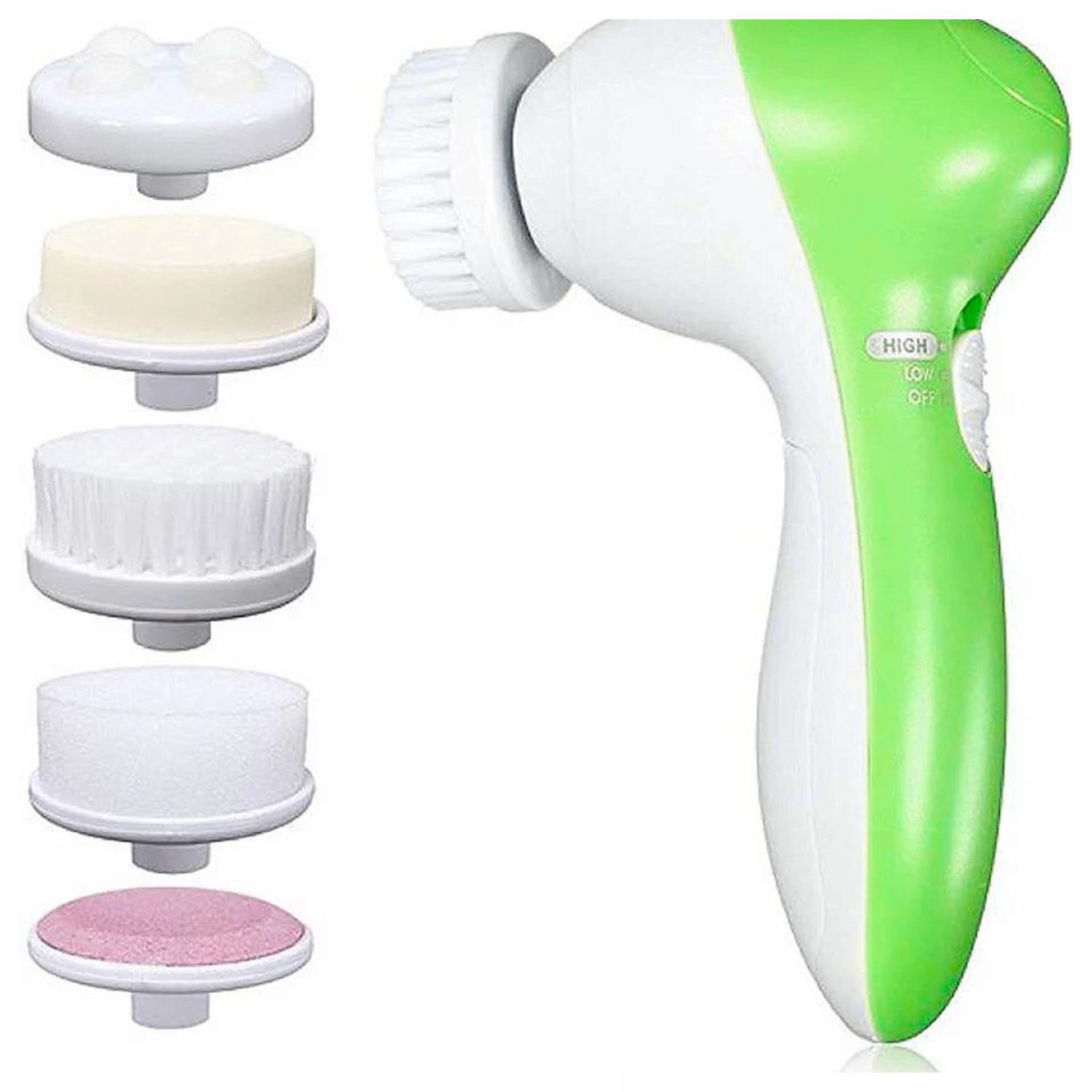 Mini Masajeador Facial Verde 9cm Para Cuidado De Piel image number 0.0