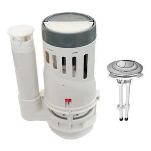 Valvula De Descarga Dual Con Boton Universal Wc Fanaloza