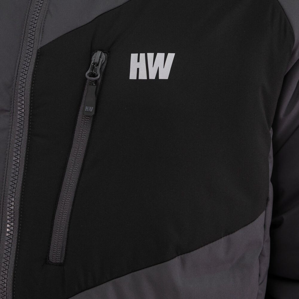 Parka Insulada Hw Explorer S/gorro Hombre Carbon Grey image number 6.0