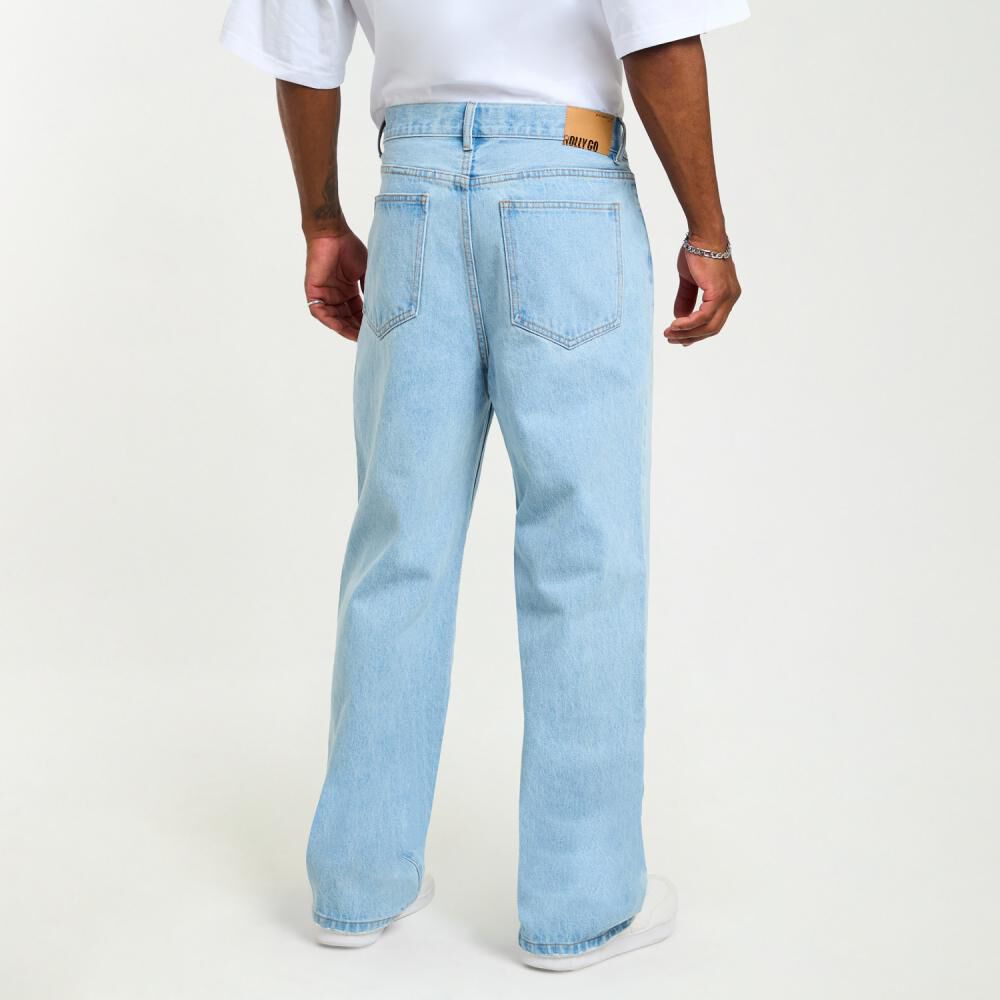 Jeans Tiro Medio Baggy Hombre Rolly Go image number 3.0