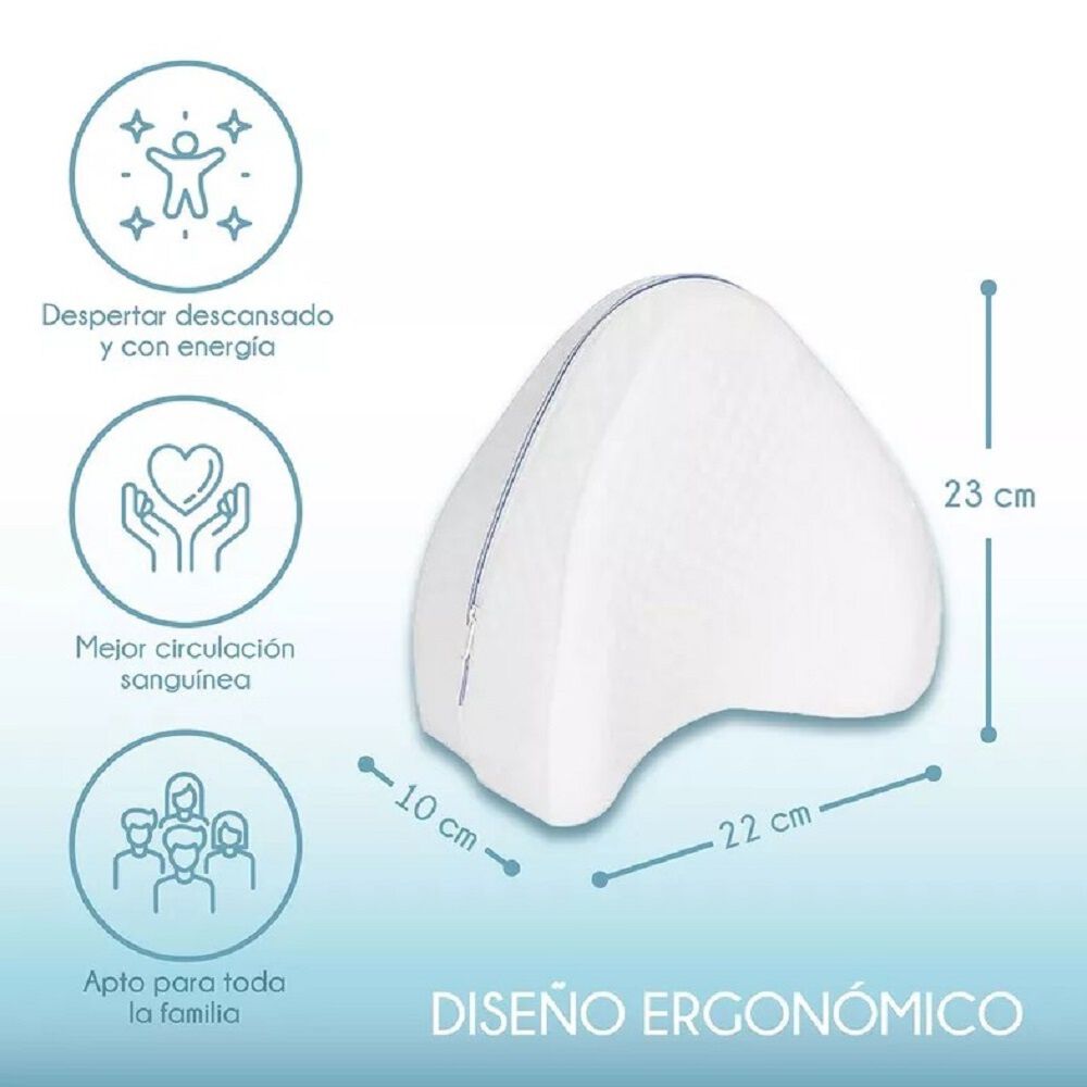 Coj&iacute;n Almohada Ortop&eacute;dica Para Piernas Espuma image number 4.0