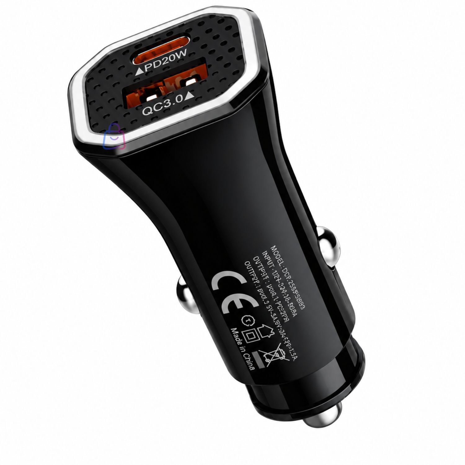 Cargador Auto Carga R&aacute;pida Pd + Qc 38w Usb - Ps image number 2.0