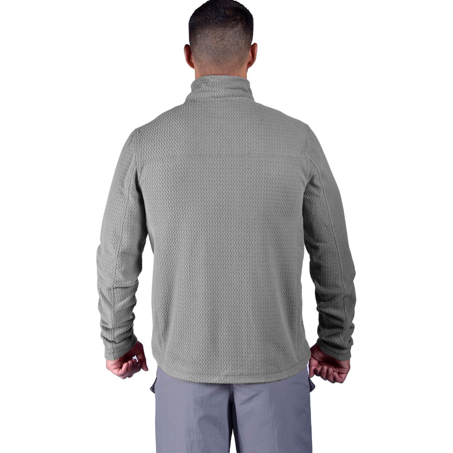 Polar Full Zipper Peak Performance Hombre Cress Gris image number 1.0