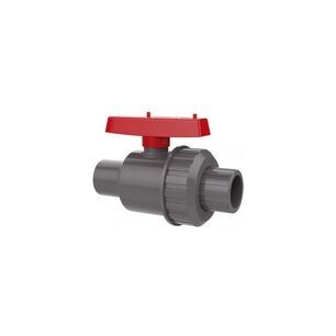 V&aacute;lvula De Bola Pvc-u 1-1/4" 40 Mm Una Amer Cementar Flowmak