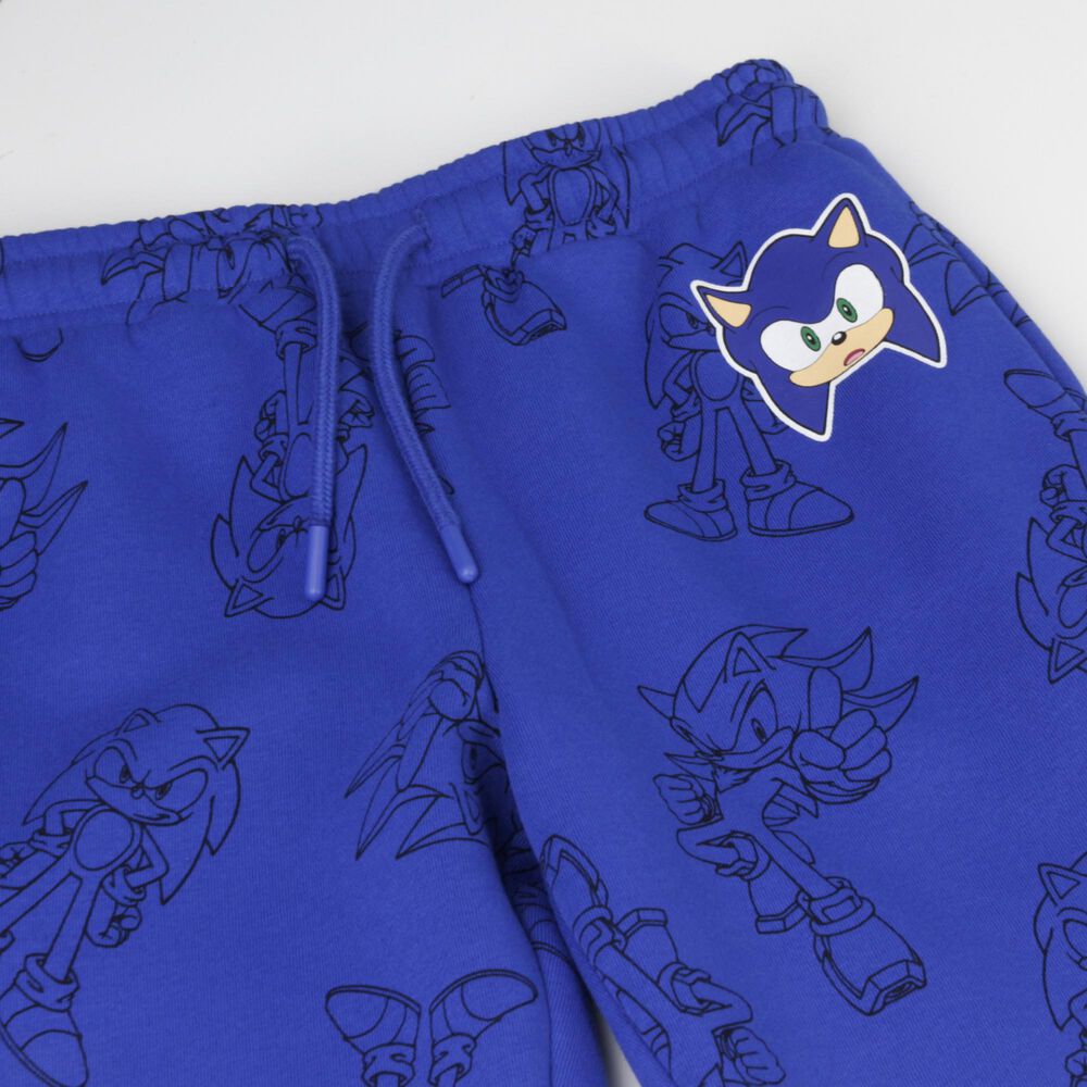 Pantal&oacute;n De Buzo Ni&ntilde;o Full Print Azul Shadow & Sonic image number 2.0