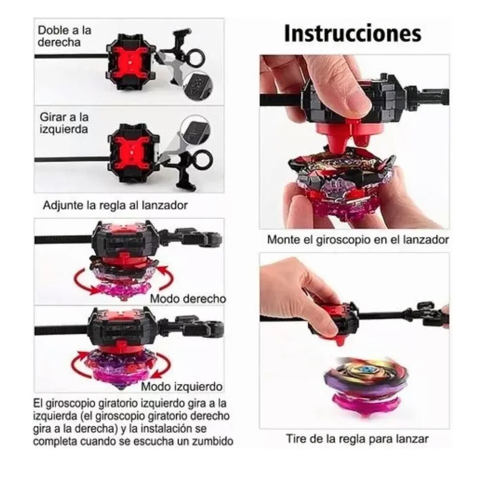12 Estilos Bayblades Metal Fusion image number 2.0