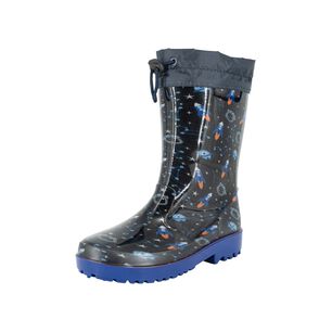 Bota De Agua Con Polar Calet Azul Bamboo