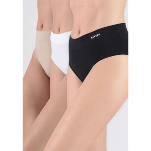 Pack 3x Calzon Hi-leggs Algod&oacute;n P311.80-sur Kayser