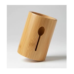 Organizador Cubiertos Madera Bambu Porta Servicios 13cm