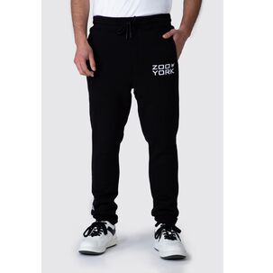 Jogger Liso Pretina Elásticada Tiro Medio Regular Hombre Zoo York