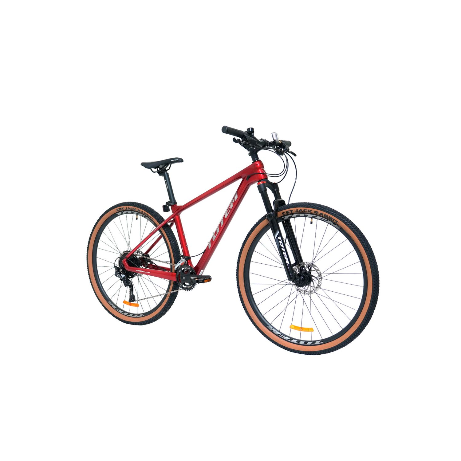 Bicicleta Totem Mtb Carbono Pegasus Aro 29x16 Rojo image number 10.0