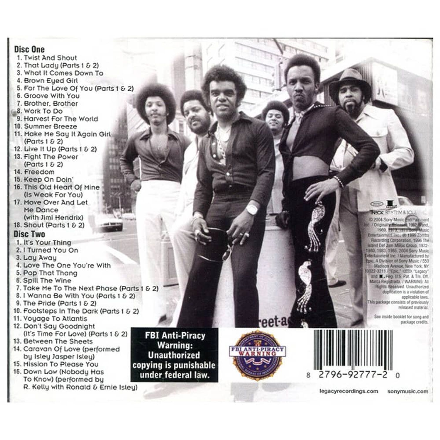 Isley Brothers - The Essential (2cd) | Cd image number 1.0