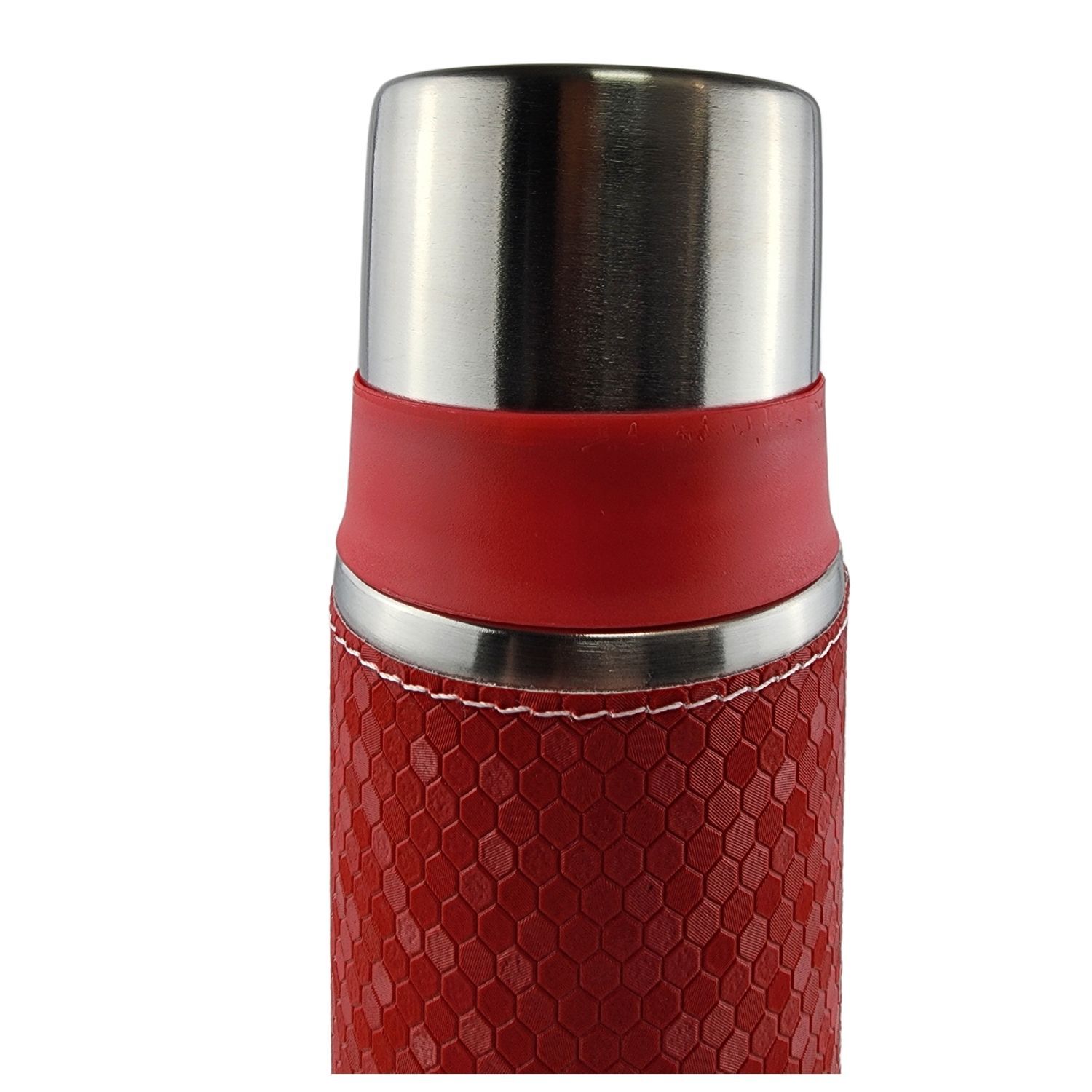 Termo Mega Slim Iv 470ml Acero Inoxidable Bebidas Te Cafe Rojo image number 3.0