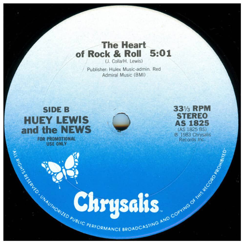 Huey Lewis And The News - The Heart Of Rock & Roll | 12" Maxi Single Usado image number 2.0