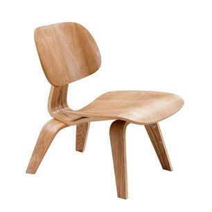 Silla Estilo Eames Madera Natural