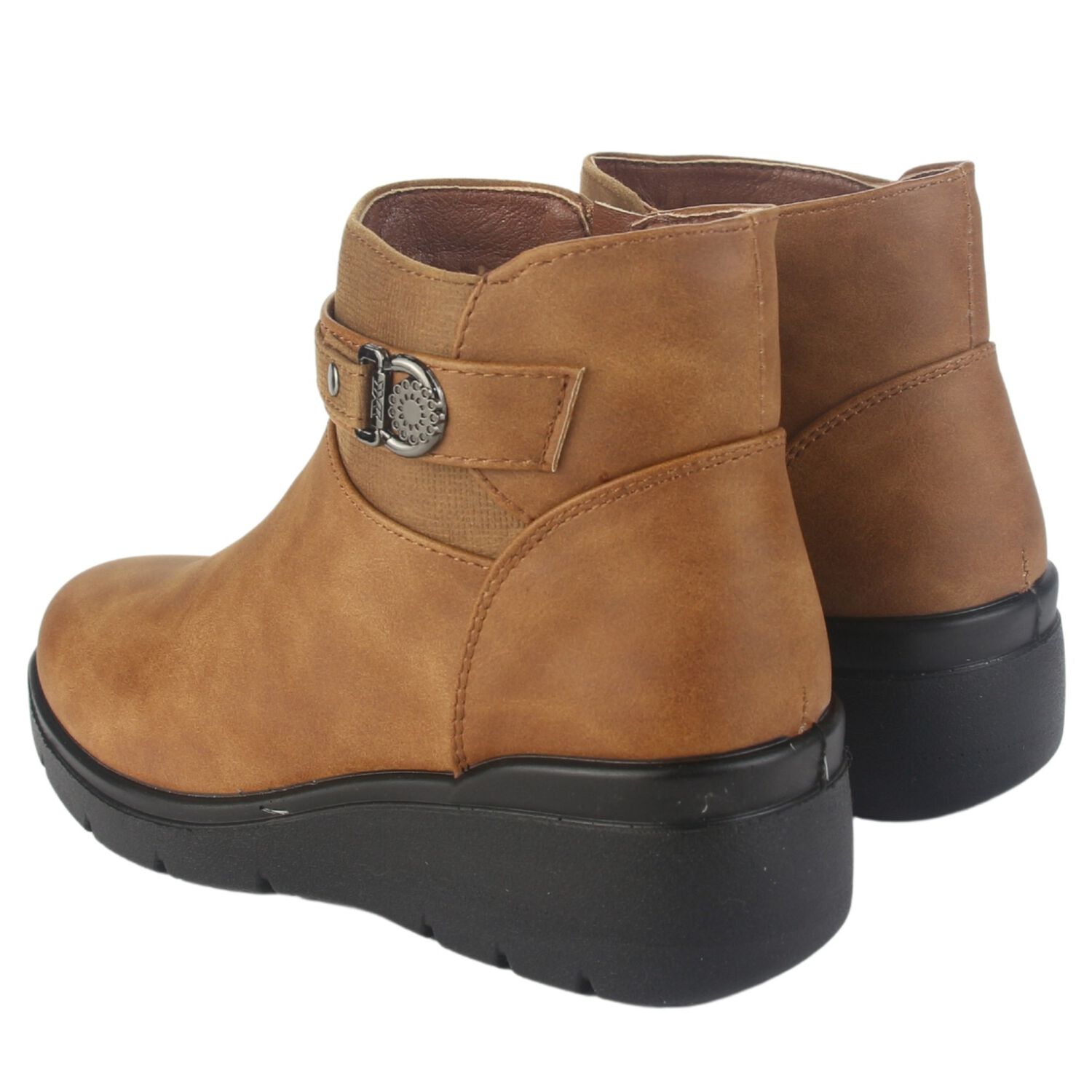 Botin Chalada Mujer Curve-5 Tostado Casual image number 5.0