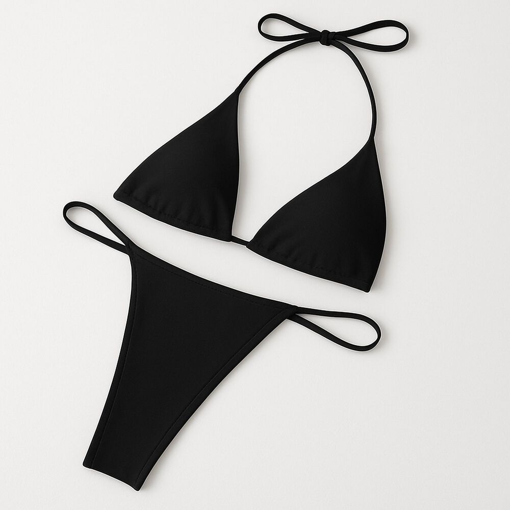 Traje De Ba&ntilde;o Mujer Con Realce Minibikini Brasile&ntilde;o 2022 image number 10.0