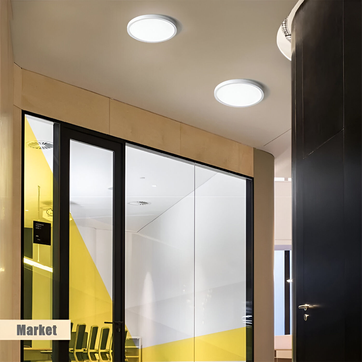 Plafon Led Sobrepuesto Logic 18w Luz Fria Blacklight 1440lm image number 3.0