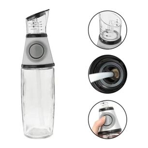 Botella De Vidrio Dispensadora De Aceite O Vinagre 500ml