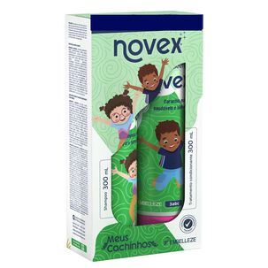 Kit Shampoo Y Acondicionador Meus Cachinos 300ml Novex