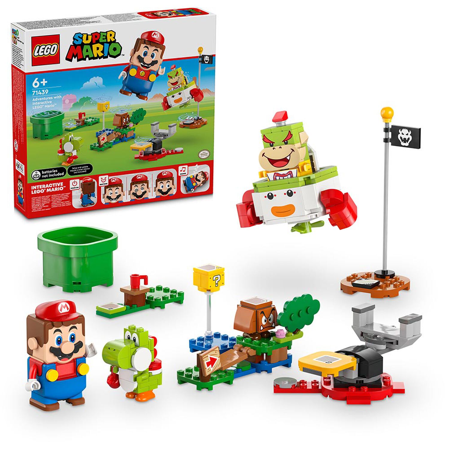 Lego Super Mario - Aventuras Interactivas Con Mario - 71439 image number 0.0