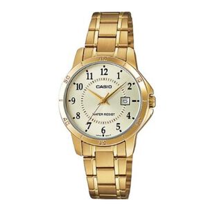 Reloj Ltp-v004g-9b Mujer Analogo Metal