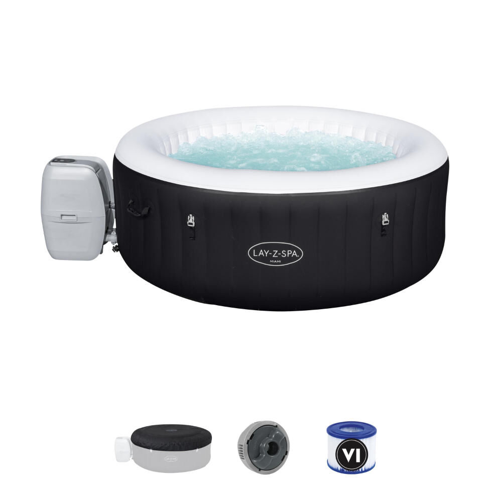 Spa Inflable Miami Airjet Lay-z-spa 1.80m X 66cm 4 Personas - 60001 - Bestway image number 1.0