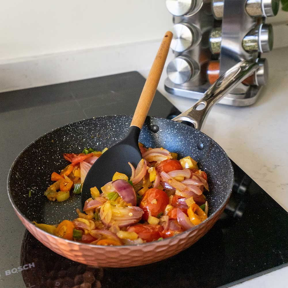 Set 2 Sart&eacute;nes Cobre Antiadherente 28cm Tapa + 24cm Simplit image number 2.0