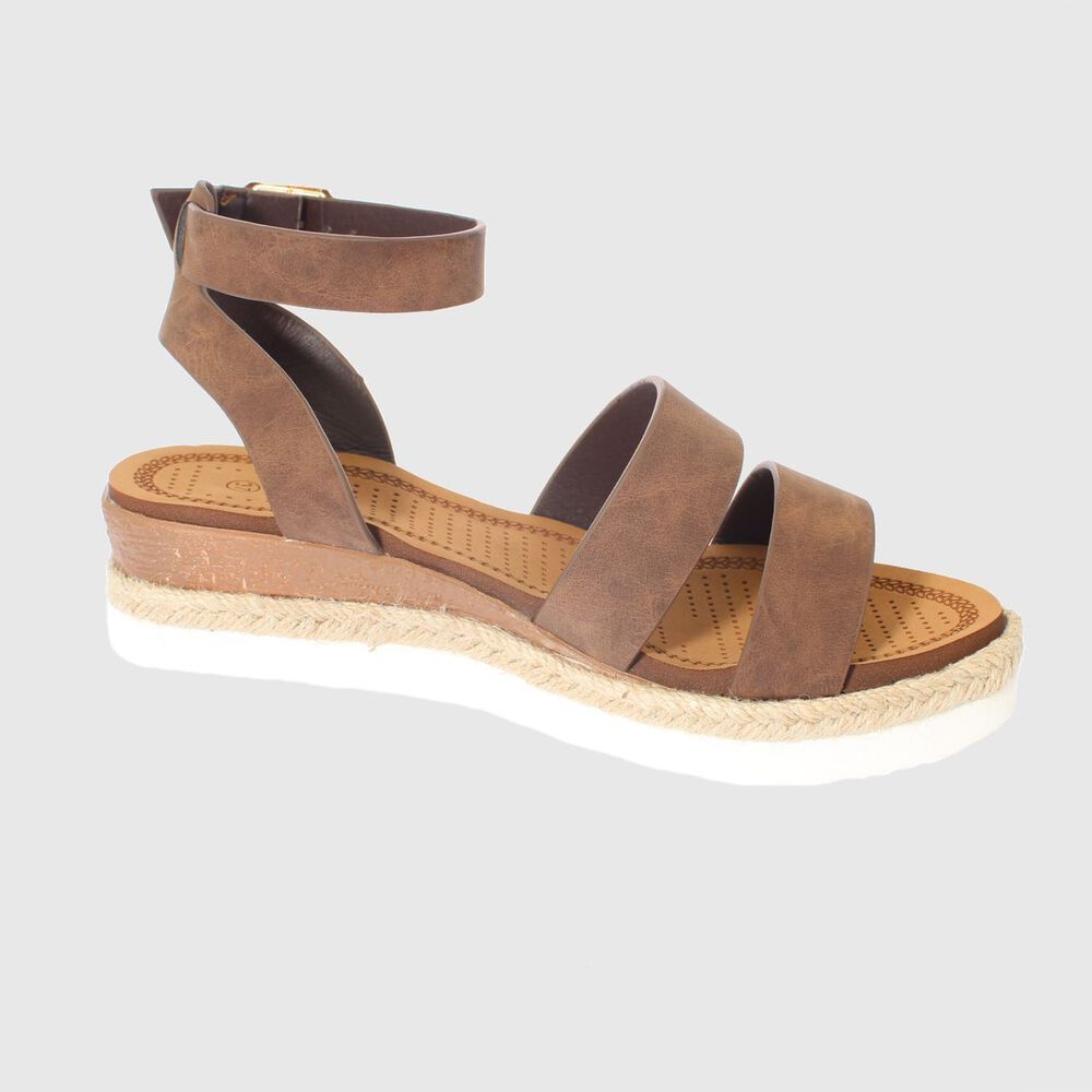 Sandalia D. Brown V&iacute;a Franca Art. 52108b30602dbrown image number 3.0