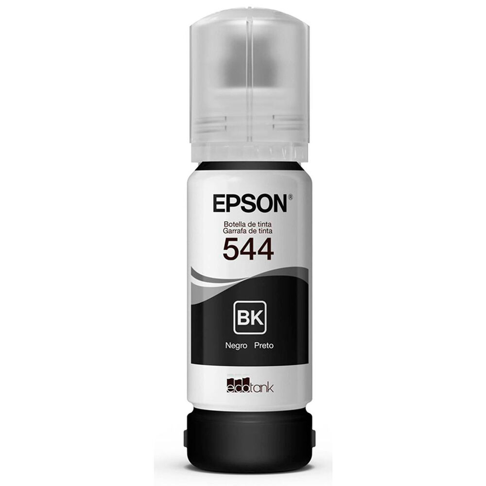Pack 4 Botellas De Tintas Epson Original T544 L3110 / L5190 image number 1.0
