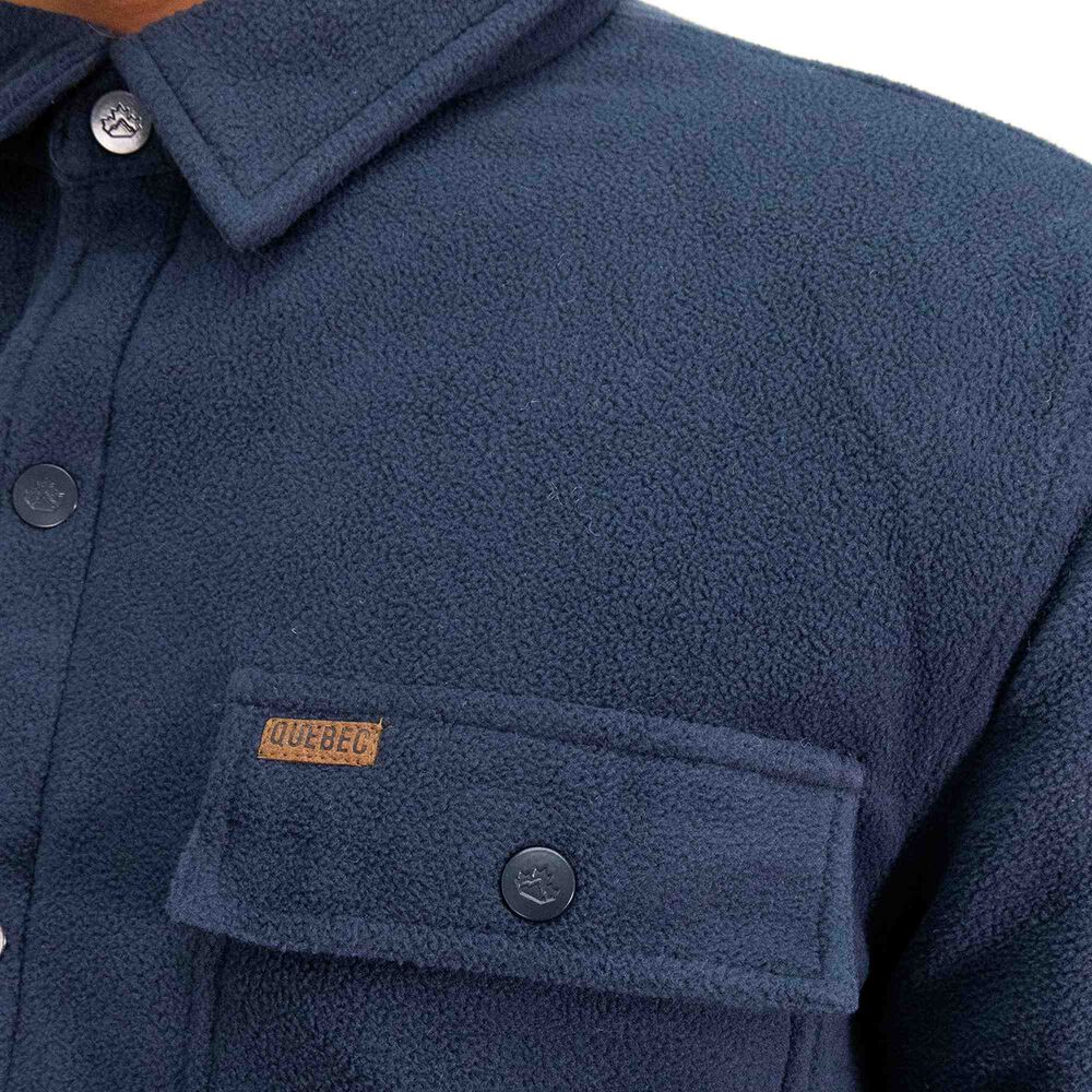 Chaqueta Polar Quebec Grizzly Azul image number 4.0