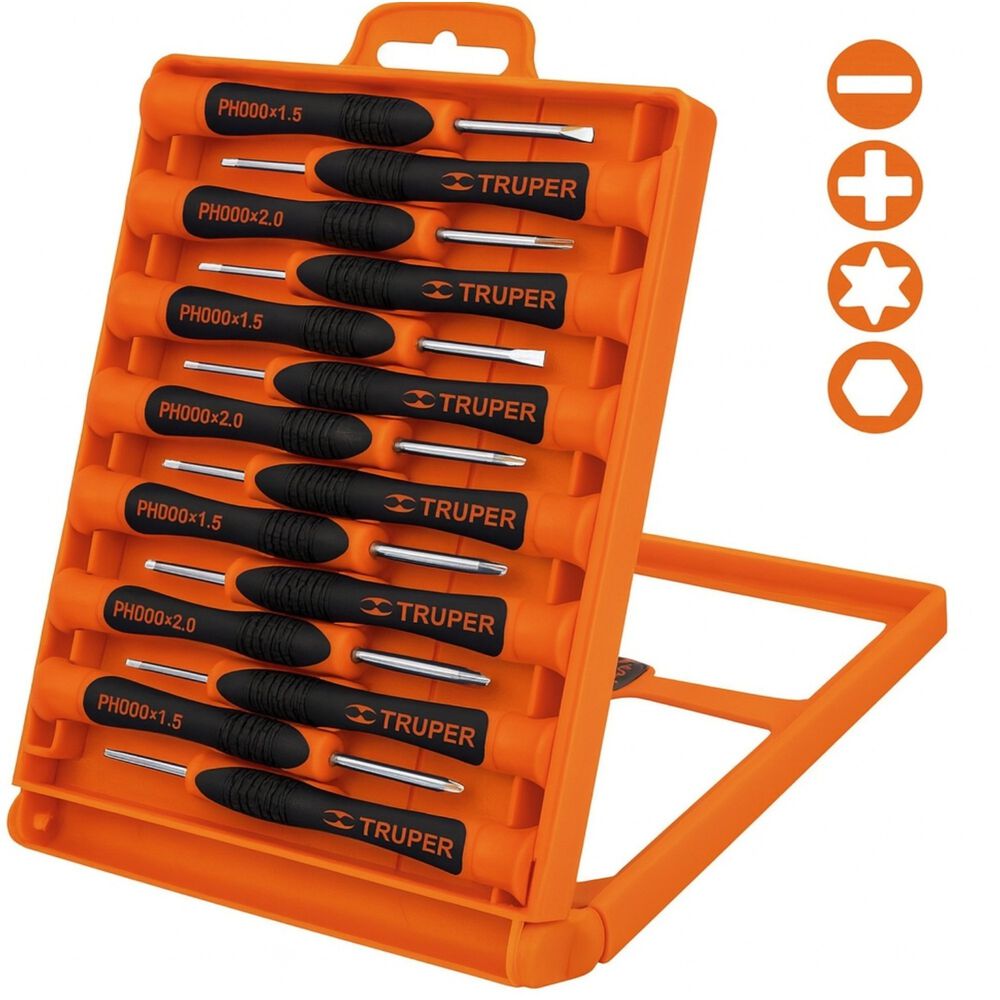 Juego Destornilladores De Precisi&oacute;n Joyero ,15 Piezas Truper image number 2.0