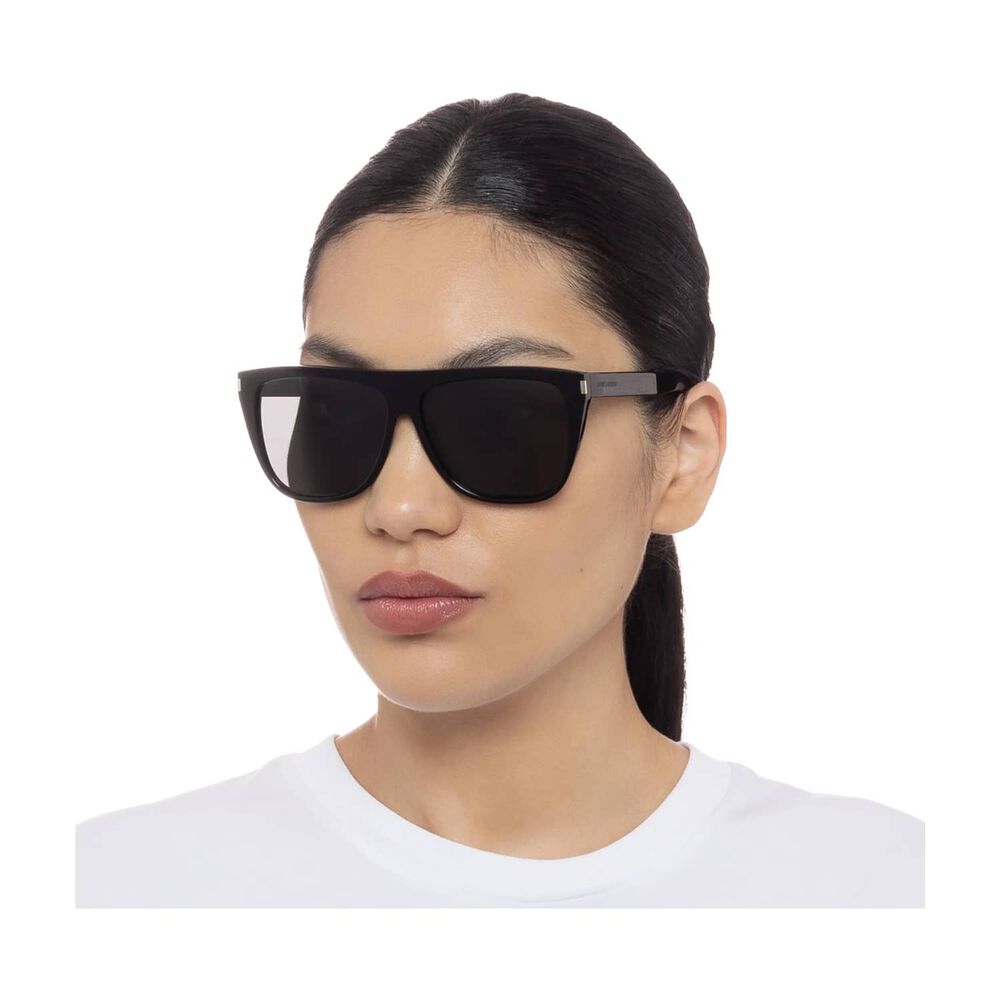 Lentes De Sol Shiny Black Yves Saint Laurent image number 6.0