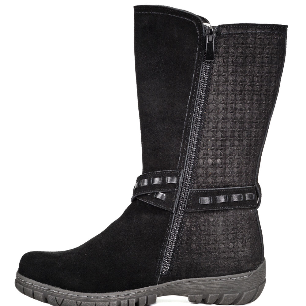Bota Cuero Dositea Negro image number 5.0