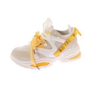 Zapatilla Blanco/amarillo V&iacute;a Franca Art. 5pg90310yellow