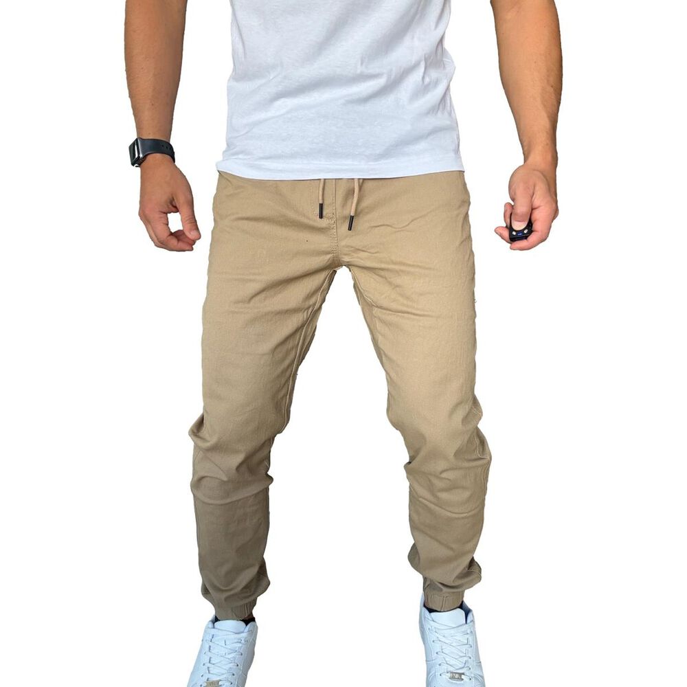 Jogger Mosaico Pantal&oacute;n Slim Fit Elasticado Colores image number 27.0