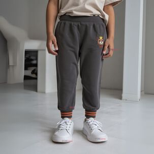Buzo Cotel&eacute; Forrado En Polar Ni&ntilde;o Pantal&oacute;n Gris