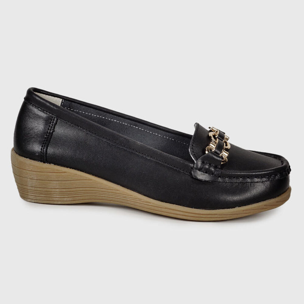 Mocasín Cuero Tanza Negro image number 3.0