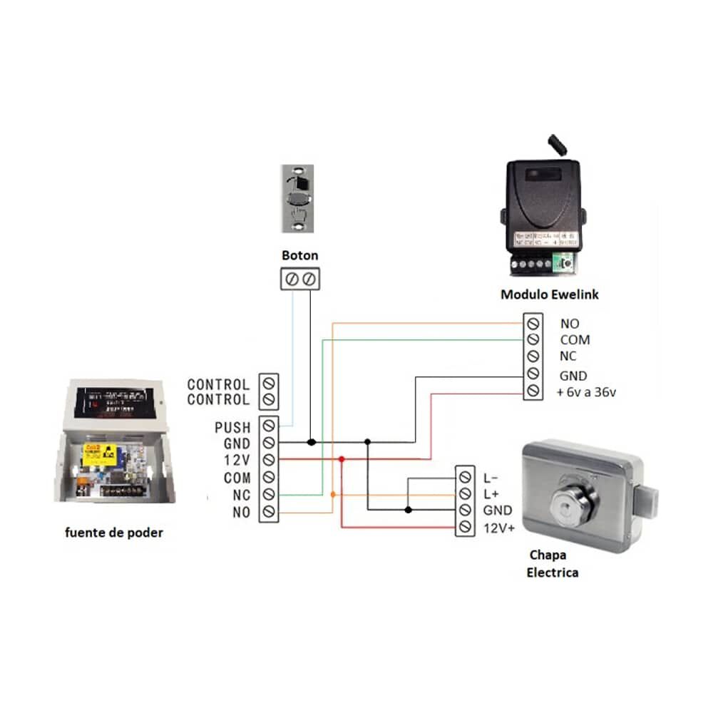 Cerradura El&eacute;ctrica Wifi - Sonoff Compatible image number 3.0