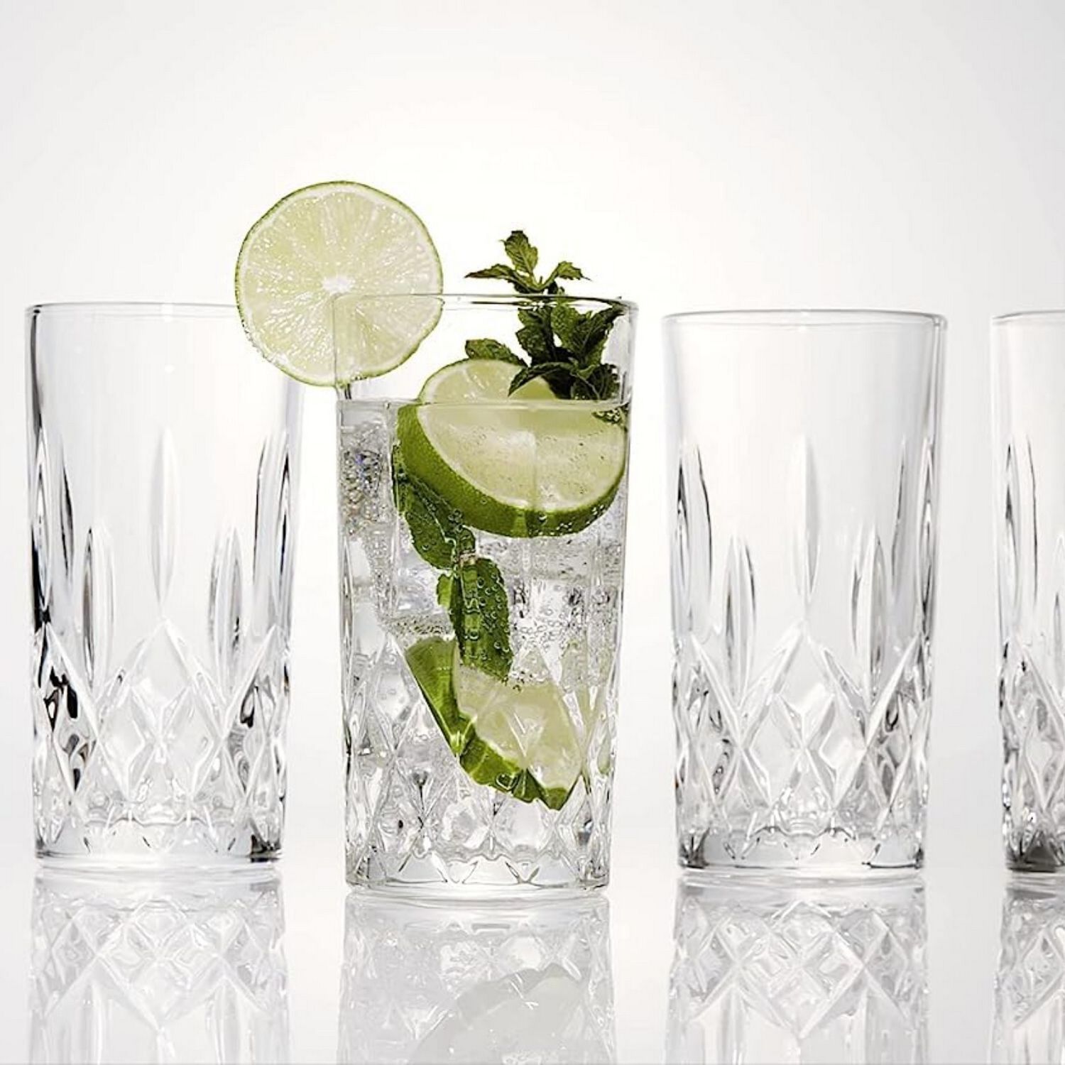 Set 6 Vasos Vidrio C&aacute;diz 450 Ml image number 2.0