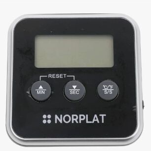 Term&oacute;metro Y Timer Para Carne Y Asado Parrilla Horno