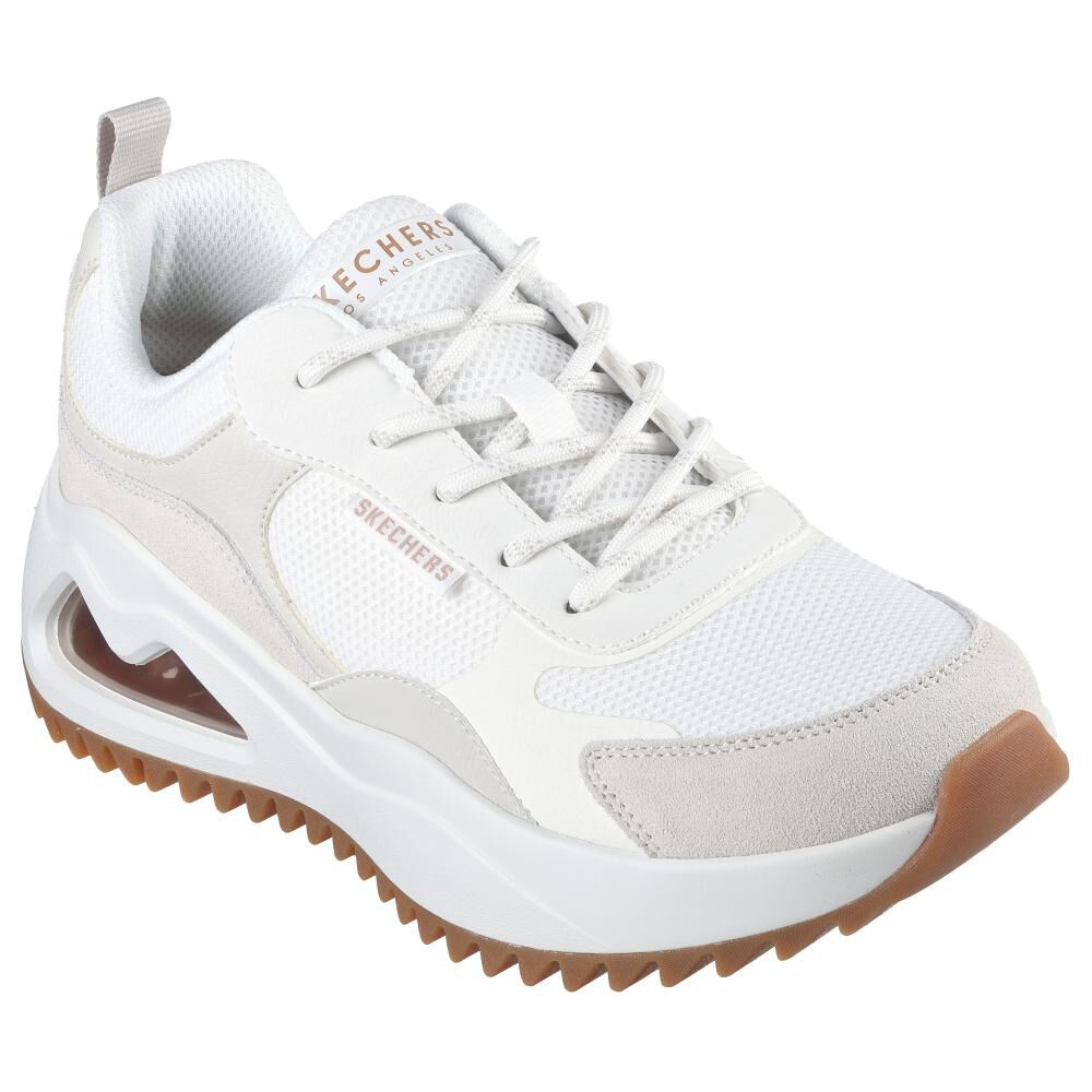 Zapatilla Urbana Mujer Skechers Uno Peaks - Hollywood Hikes Blanco image number 0.0