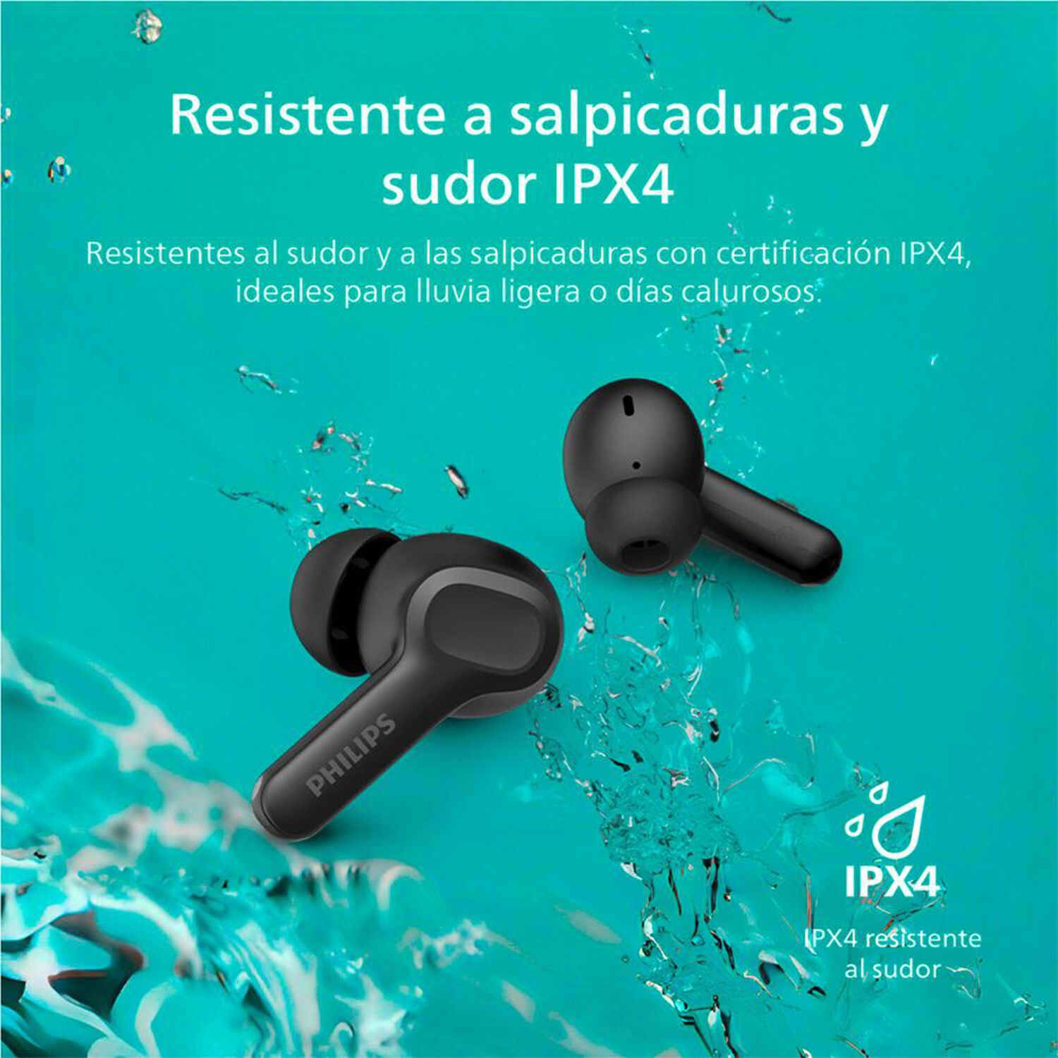 Aud&iacute;fonos Bluetooth Philips Tat1109bk image number 5.0