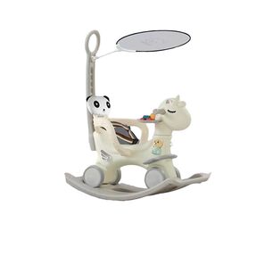 Correpasillo Andador Balance 3 En 1 Caballo Blanco Lubabycas