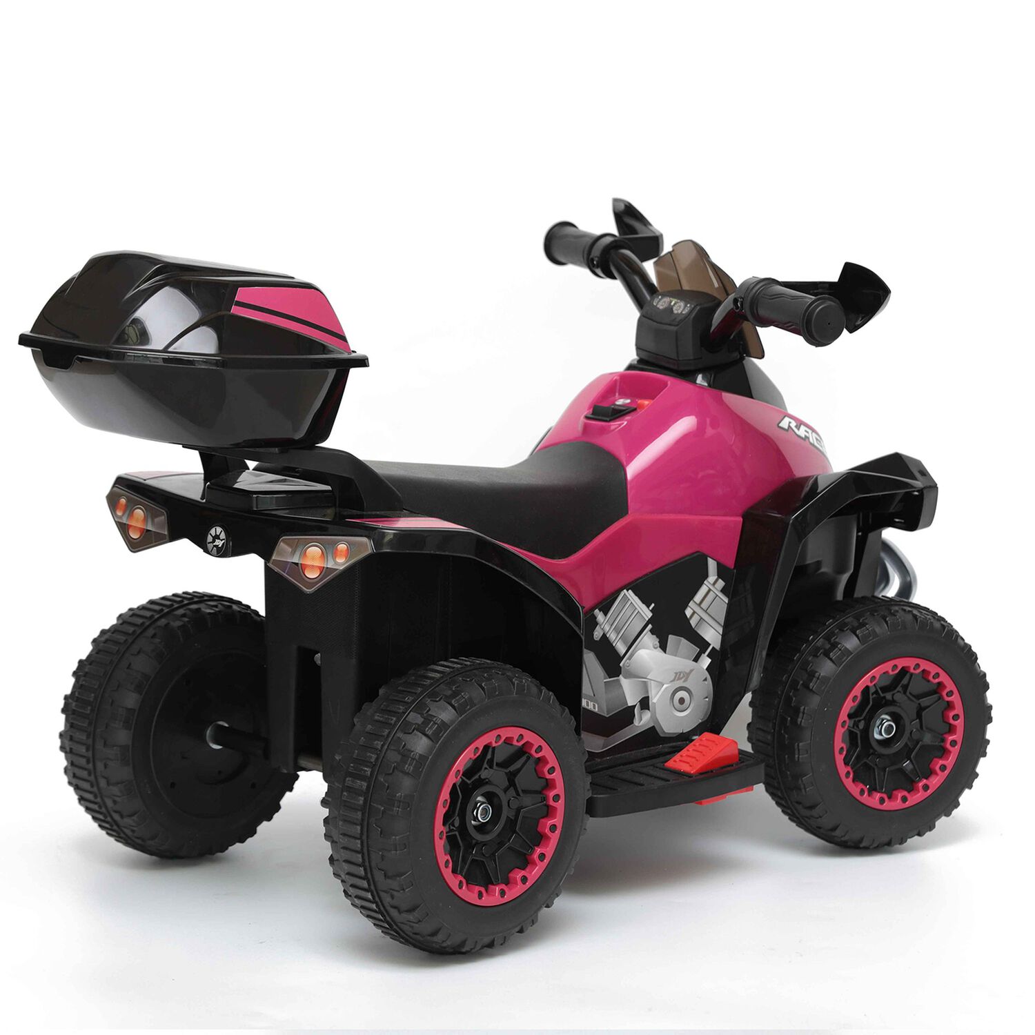Cuatrimoto A Bater&iacute;a Quad Lx Rosa Bebesit image number 5.0