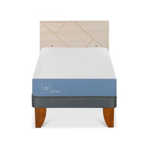 Cama Europea Cic Excellence / 1 Plaza / Base Normal + Respaldo